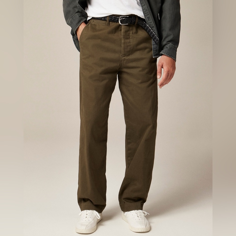 NWT J.Crew x Wallace & Barnes Selvedge Officer Chino Pant